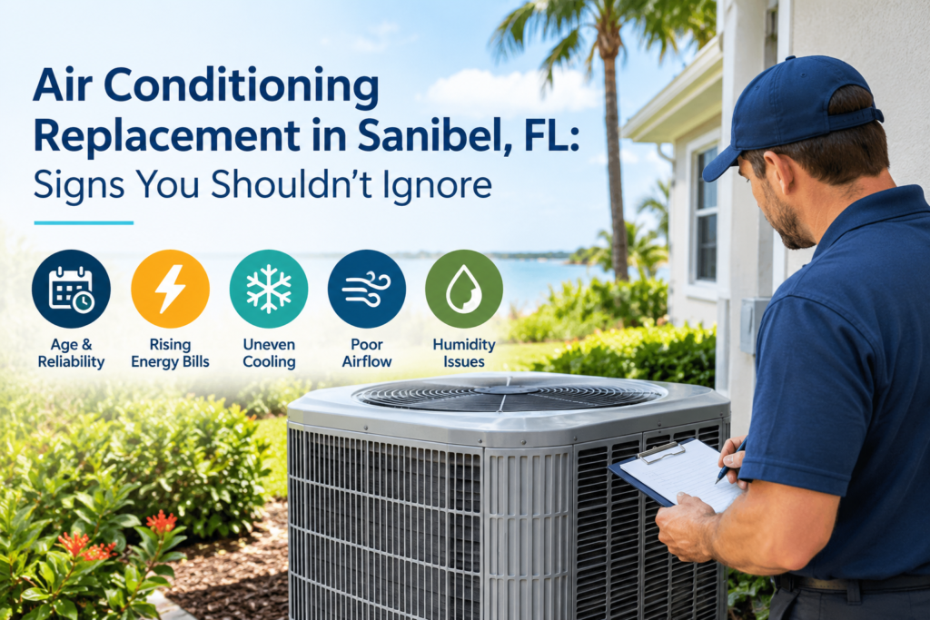 air conditioning replacement in Sanibel, FL