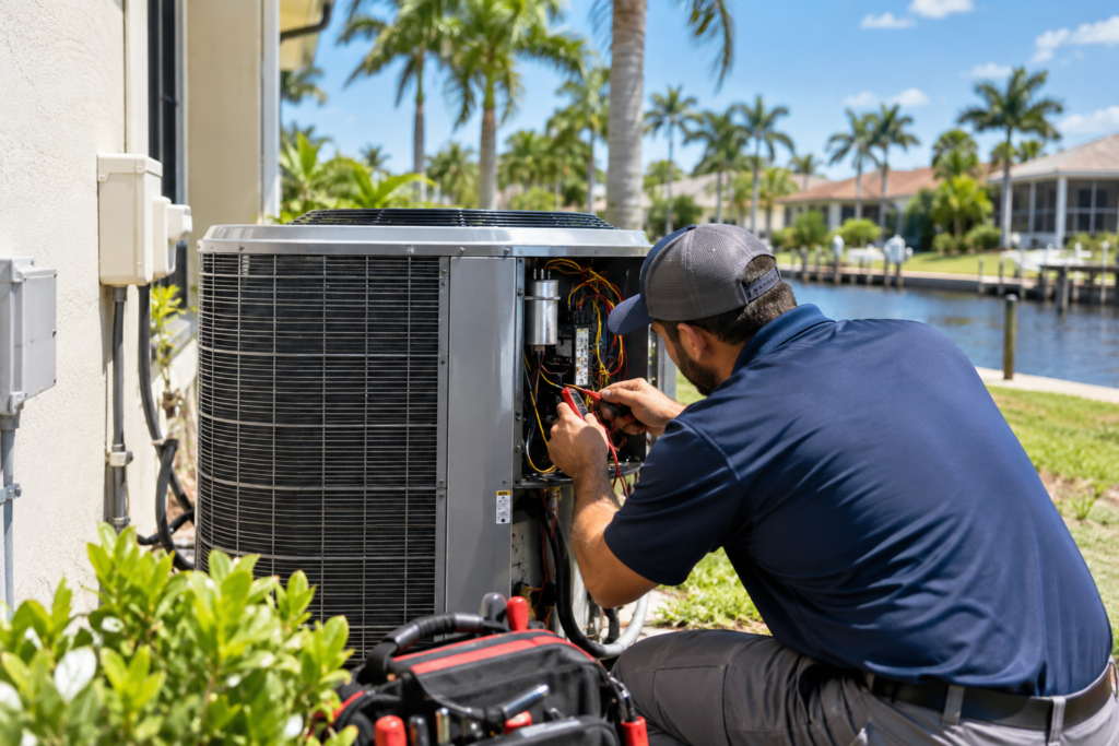 emergency ac repair service in Cape Coral